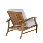 Croquet Teak Outdoor Recliner Chair - Image 17