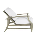 Croquet Teak Outdoor Recliner Chair - Image 14