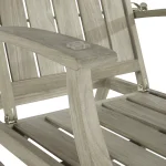 Croquet Teak Outdoor Recliner Chair - Image 13