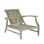 Croquet Teak Outdoor Recliner Chair - Image 6