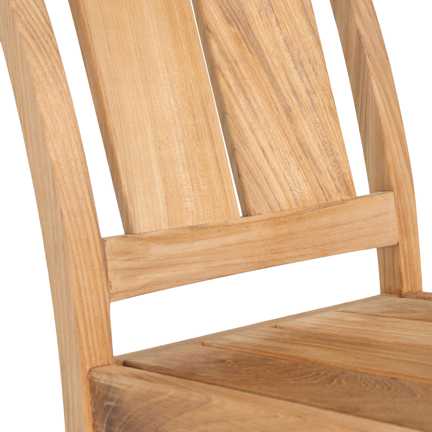 Croquet Teak Outdoor Counter Stool 24 In.