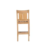 Croquet Teak Outdoor Counter Stool 24 In. - Image 20