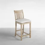 Croquet Teak Outdoor Counter Stool 24 In. - Image 19