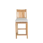 Croquet Teak Outdoor Counter Stool 24 In. - Image 18