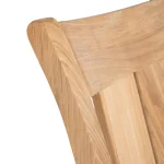 Croquet Teak Outdoor Counter Stool 24 In. - Image 15