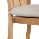 Croquet Teak Outdoor Counter Stool 24 In. - Image 13