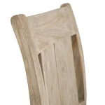 Croquet Teak Outdoor Counter Stool 24 In. - Image 9