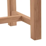 Club Teak Outdoor Backless Bench 59 In. - Image 9