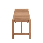 Club Teak Outdoor Backless Bench 59 In. - Image 12