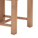 Club Teak Square Outdoor End Table