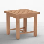 Club Teak Square Outdoor End Table - Image 6