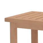 Club Teak Square Outdoor End Table - Image 7