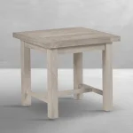 Club Teak Square Outdoor End Table - Image 9