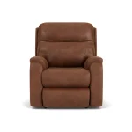 Penn Fabric Power Rocking Recliner with Power Headrest & Lumbar - Image 4