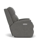 Penn Fabric Power Rocking Recliner with Power Headrest & Lumbar - Image 5