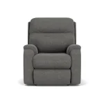 Penn Fabric Power Rocking Recliner with Power Headrest & Lumbar - Image 8