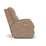 Penn Fabric Power Rocking Recliner with Power Headrest & Lumbar - Image 10