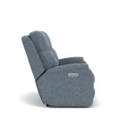 Penn Fabric Power Reclining Loveseat with Power Headrests & Lumbar - Image 8