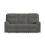 Penn Fabric Power Reclining Sofa with Power Headrests & Lumbar - Image 4