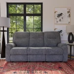 Penn Fabric Power Reclining Sofa with Power Headrests & Lumbar - Image 8