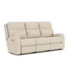 Penn Fabric Power Reclining Sofa with Power Headrests & Lumbar - Image 9