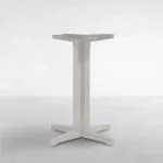 Club Teak Outdoor Pedestal Bar Base 32.5 In. W X 41 In. H