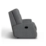 Devon Fabric Reclining Loveseat with Console - Image 5