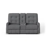 Devon Fabric Power Reclining Loveseat with Console - Image 4