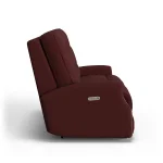 Devon Fabric Power Reclining Sofa with Power Headrests - Image 9