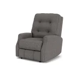 Devon Fabric Power Rocking Recliner with Power Headrest - Image 6