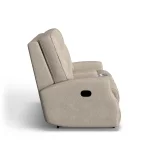 Devon Fabric Reclining Loveseat with Console - Image 15
