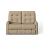 Devon Fabric Power Reclining Loveseat with Power Headrests - Image 3