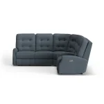 Devon Fabric Reclining Sectional - Image 3