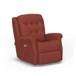 Minnie Fabric Power Recliner with Power Headrest - Image 5