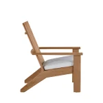 Ashland Teak Outdoor Adirondack Lounge Chair - Image 3
