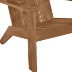 Ashland Teak Outdoor Adirondack Lounge Chair - Image 14
