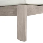 Ashland Teak Outdoor Adirondack Ottoman - Image 6