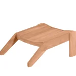 Ashland Teak Outdoor Adirondack Ottoman - Image 7