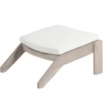 Ashland Teak Outdoor Adirondack Ottoman - Image 10