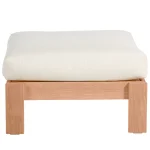 Ashland Teak Outdoor Adirondack Ottoman - Image 16