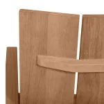 Ashland Teak Outdoor Arm Chair - Image 12