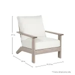 Ashland Teak Outdoor Lounge Chair - Image 16