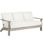 Ashland Teak Outdoor Sofa - Image 6