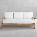Ashland Teak Outdoor Sofa - Image 9