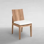 Ashland Teak Outdoor Side Chair - Image 8