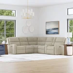 Catalina Fabric Power Reclining Sectional with Power Headrests - Image 3