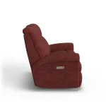 Davis Fabric Power Reclining Loveseat with Console & Power Headrests - Image 8