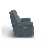 Davis Fabric Power Reclining Loveseat with Console & Power Headrests - Image 9