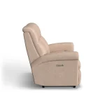 Davis Fabric Power Reclining Loveseat with Power Headrests - Image 4