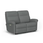 Davis Fabric Power Reclining Loveseat with Power Headrests - Image 5